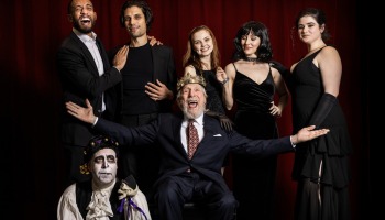 The cast of Frog & Peach Theatre Company's production of King Lear.